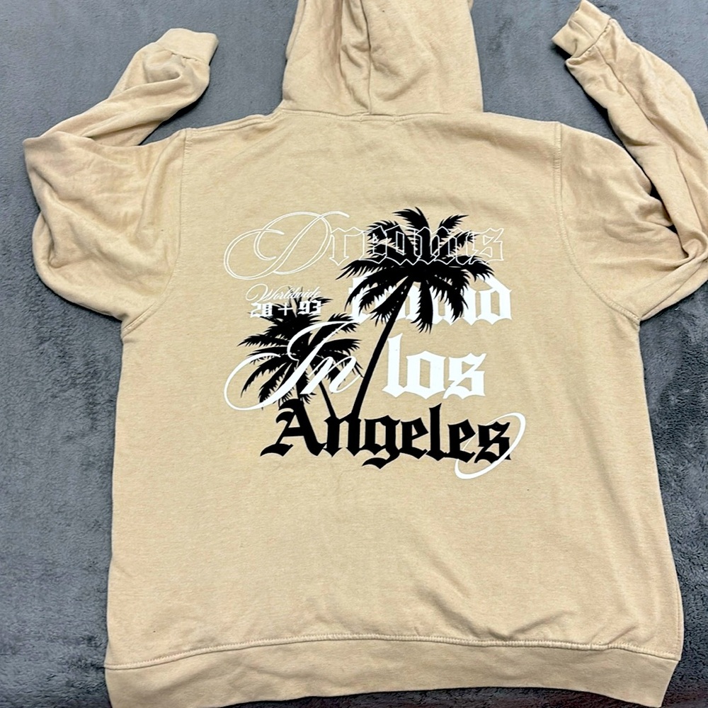 Tan Los Angeles 2xl hoodie